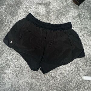 Black lululemon shorts